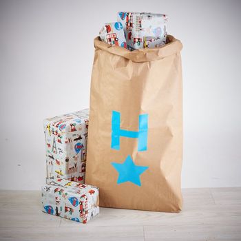 Personalised Christmas Paper Sack, 4 of 10