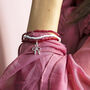 Bracelet Stack With Bow Charm, thumbnail 6 of 11