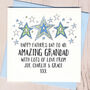 Personalised Father's Day Card For A Grandad, thumbnail 1 of 1