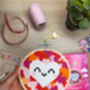 Happy Heart Cross Stitch Kit, thumbnail 2 of 7