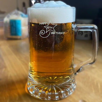 18th Birthday Stein Beer Glass, 4 of 5