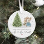 Our First Christmas Married Gift Ceramic Ornament, thumbnail 2 of 7