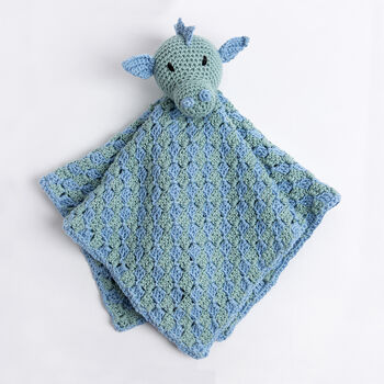 Dom The Dragon Baby Comforter Crochet Kit, 2 of 7