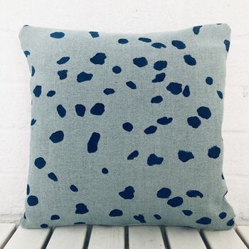 Sustainable Dalmatian Print Cushion, 3 of 6