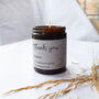 Personalised Thank You For Helping Me Grow Candle, thumbnail 3 of 6