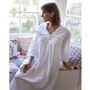 Ladies Long Sleeve Nightdress 'Elizabeth', thumbnail 6 of 8