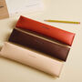 Handmade Leather Pencil Pouch, thumbnail 1 of 7