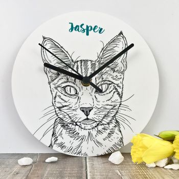 Personalised Pet Portrait Clocks, 2 of 7