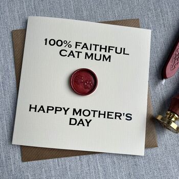 100% Faithful Dog Mum Traitors Inspired Mother's Day Card, 4 of 4