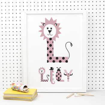 Personalised Letter Name Print, 5 of 8