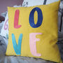 Handmade Love Cushion, thumbnail 1 of 4