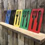 Knife And Fork Kitchen Sign Home Decoration House Gift, thumbnail 2 of 5