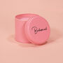 Personalised Bridesmaid Pink Tin Candle, thumbnail 2 of 3