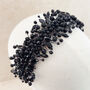 Black Crystal Headband, thumbnail 7 of 10