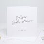 New Baby Personalised Card, thumbnail 1 of 4