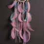 Pink Unicorn Charm Dream Catcher For Girls Room, thumbnail 2 of 7