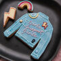 Personalised Denim Jacket Biscuit, thumbnail 1 of 4