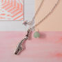 Personalised Giraffe Charm Necklace, thumbnail 3 of 5