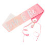 Pink And Iridescent Foiled Bride To Be Hen Party Sash, thumbnail 2 of 3