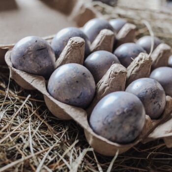 Box Of 12 Quail Egg's Grey Marble, 5 of 7