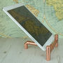 Copper Lean Back Stand For iPad Or Tablet, thumbnail 1 of 7