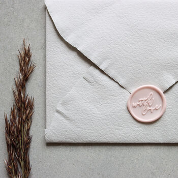 Self Adhesive 'With Love' Wax Seals, 2 of 12