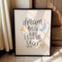 Dream Big Little Star Art Print, thumbnail 5 of 8