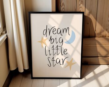 Dream Big Little Star Art Print, 5 of 8