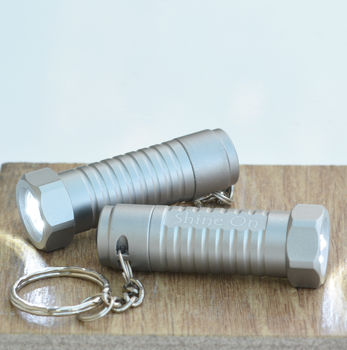 Personalised Bolt Torch Keyring, 3 of 3