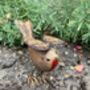 Metal Robin Garden Ornament Sympathy / Remembrance Gift, thumbnail 5 of 8