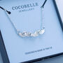 Silver Ladybird Parade Necklace, thumbnail 2 of 6