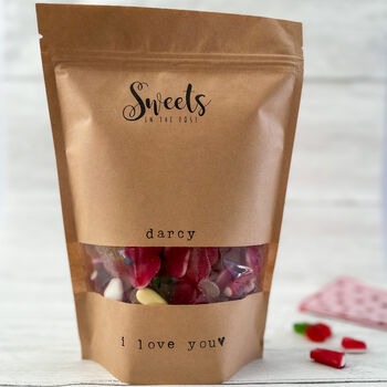 Love Heart Personalised Pick And Mix Mega Bag 1kg, 2 of 6