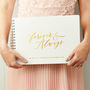 Personalised Forever And Always Wedding Guest Book, thumbnail 1 of 11