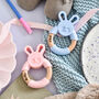 New Baby Teether And Muslin Swaddle Gift Set, thumbnail 10 of 10