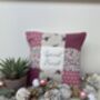 Special Friend Cushion Purple Bees And Flowers, thumbnail 9 of 12