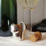 Silver Champagne Cork Keeper, thumbnail 1 of 4