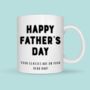 Personalised Funny Father's Day Glasses Mug, thumbnail 2 of 4