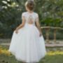 Harper In Ivory ~ Luxurious Ceremonial Dress, thumbnail 3 of 6