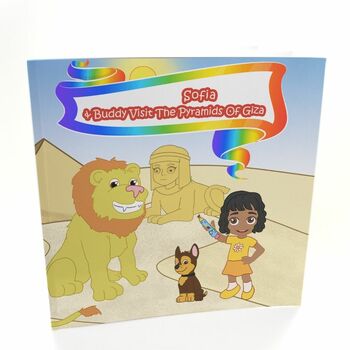 Super Personalised Book For Children Visits A Sphinx, 5 of 6