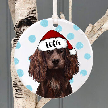 Christmas Personalised Dog Decoration, 12 of 12