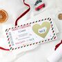 Naughty Or Nice Card Adult Christmas Gift Boyfriend Girlfriend Husband Wife Santa Naughty List Personalised Scratch Ticket, thumbnail 5 of 9