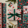 Retro Scandi Christmas Tags Pack Of Six, thumbnail 2 of 5