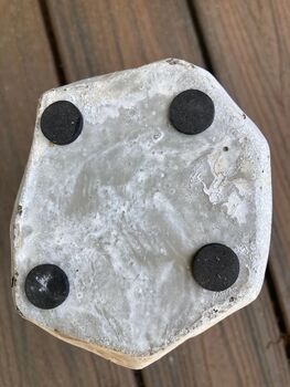 Ladies Head Planter 21cm Stone Effect Bust Flowerpot, 4 of 9