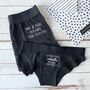 Who Wears The Pants His And Hers Personalised Underwear, thumbnail 1 of 2