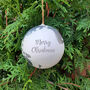 Personalised Hand Painted World Globe Bauble, thumbnail 3 of 9