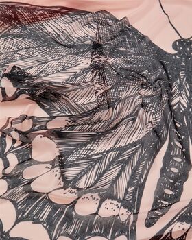 Butterfly Rectangle Scarf, 4 of 4