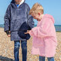 Personalised Children's Sherpa Style Hoodie, thumbnail 4 of 11