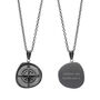 Personalised Men's Compass Amulet Necklace, thumbnail 12 of 12