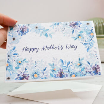 Mothers Day Plantable Flowers Seed Paper Card, 4 of 6