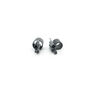 Handmade Minimal Silver Studs | Microtropolis Earrings, thumbnail 3 of 8